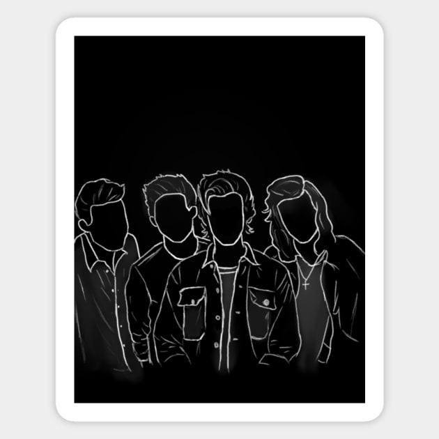 One Direction Sticker by designr-shop